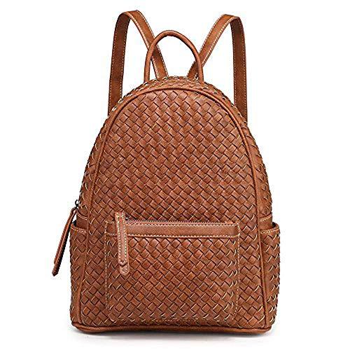 Women Backpack Purse Woven