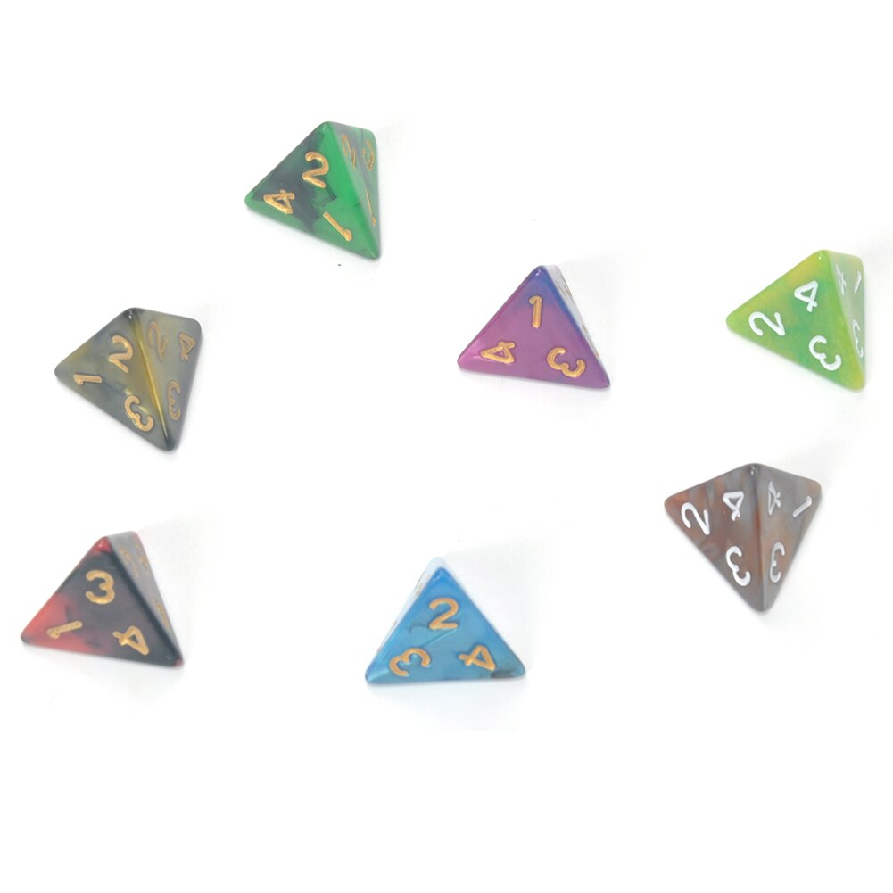 7pcs Dice Set with Nebula effect