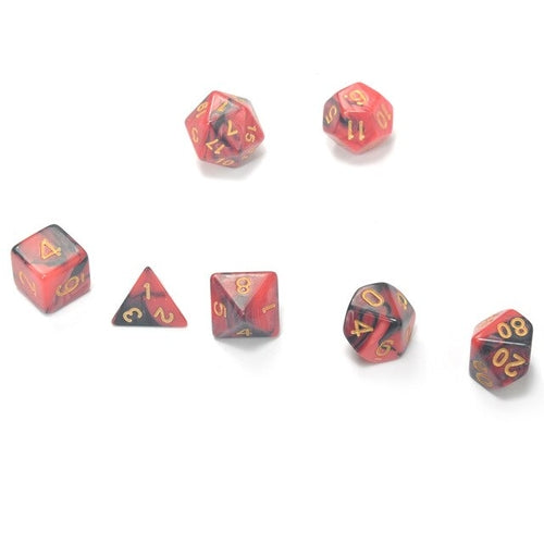 7pcs Dice Set with Nebula effect