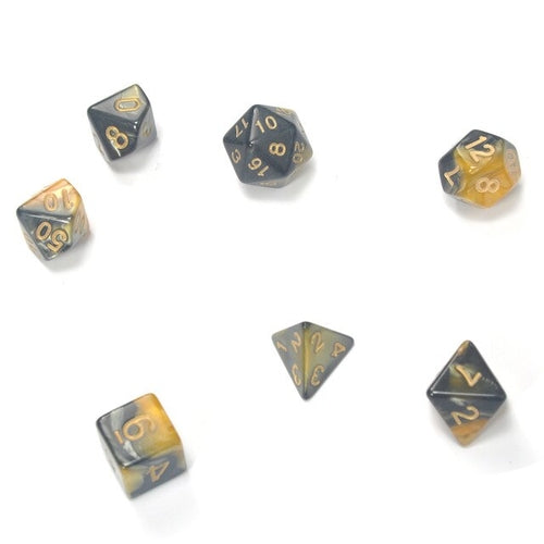 7pcs Dice Set with Nebula effect