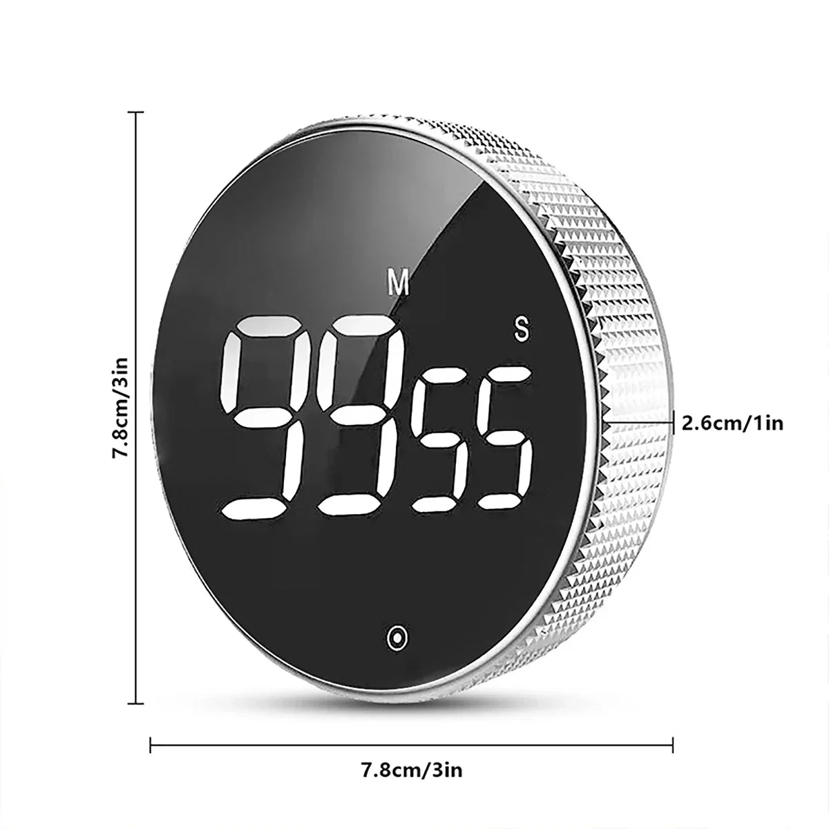 Magnetic Kitchen Timer Digital Timer Manual Countdown