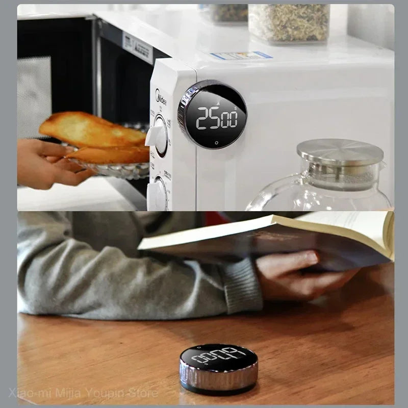 Magnetic Kitchen Timer Digital Timer Manual Countdown