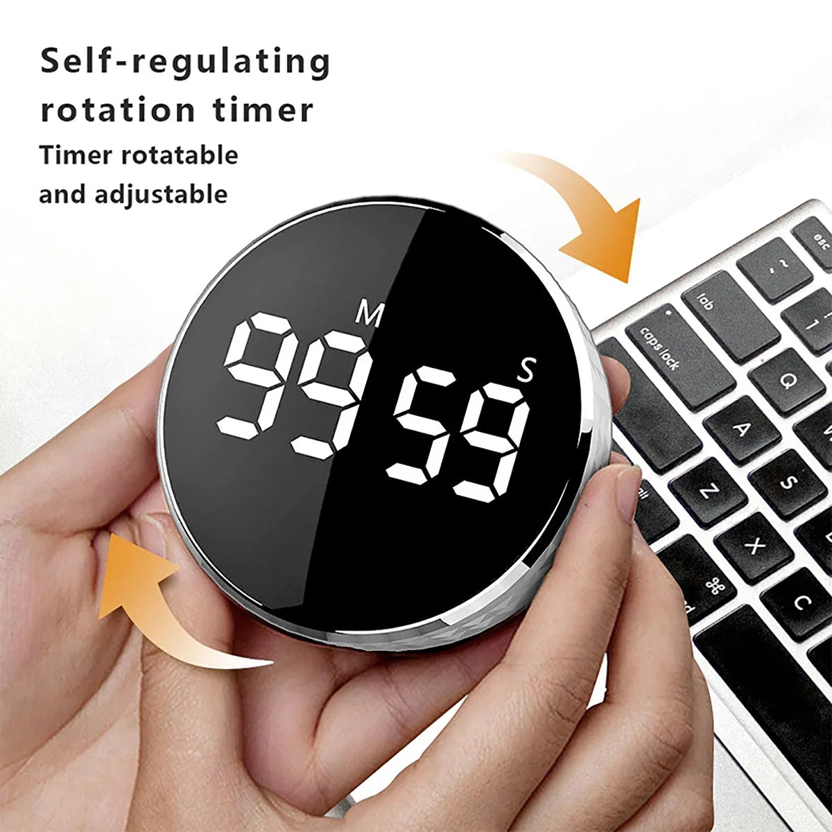 Magnetic Kitchen Timer Digital Timer Manual Countdown