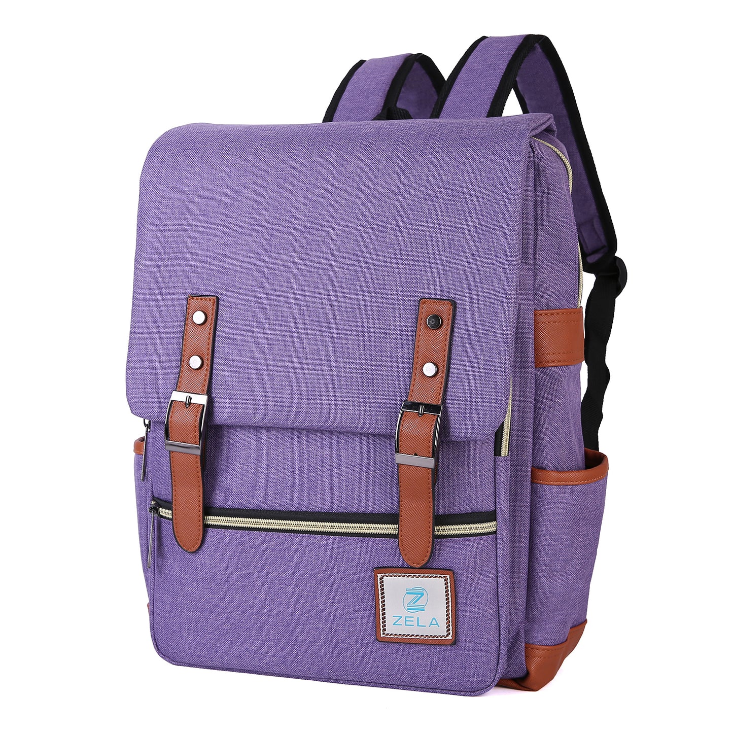 Slim Backpack Fits 15-inch Laptop-Purple