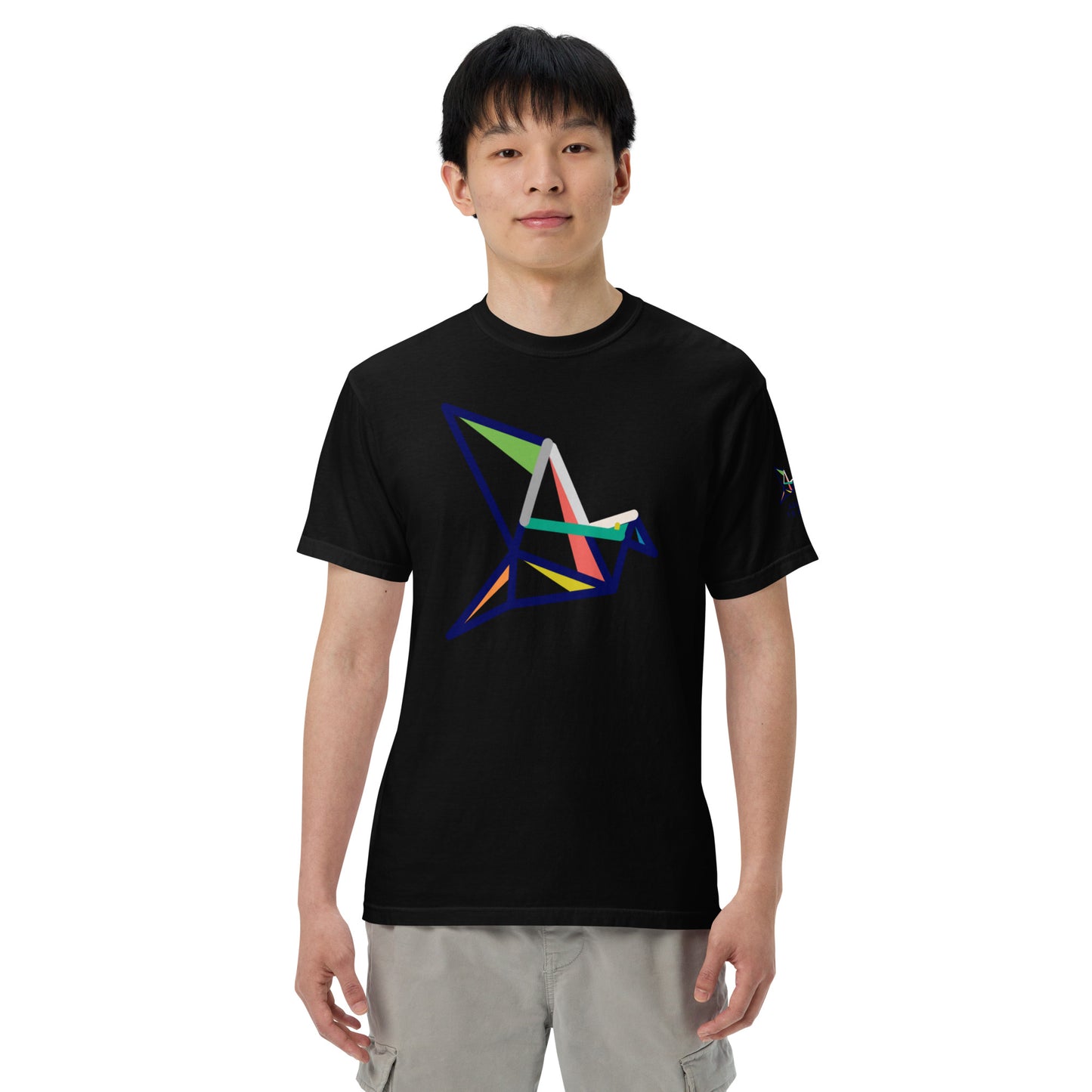 Unisex garment-dyed heavyweight t-shirt