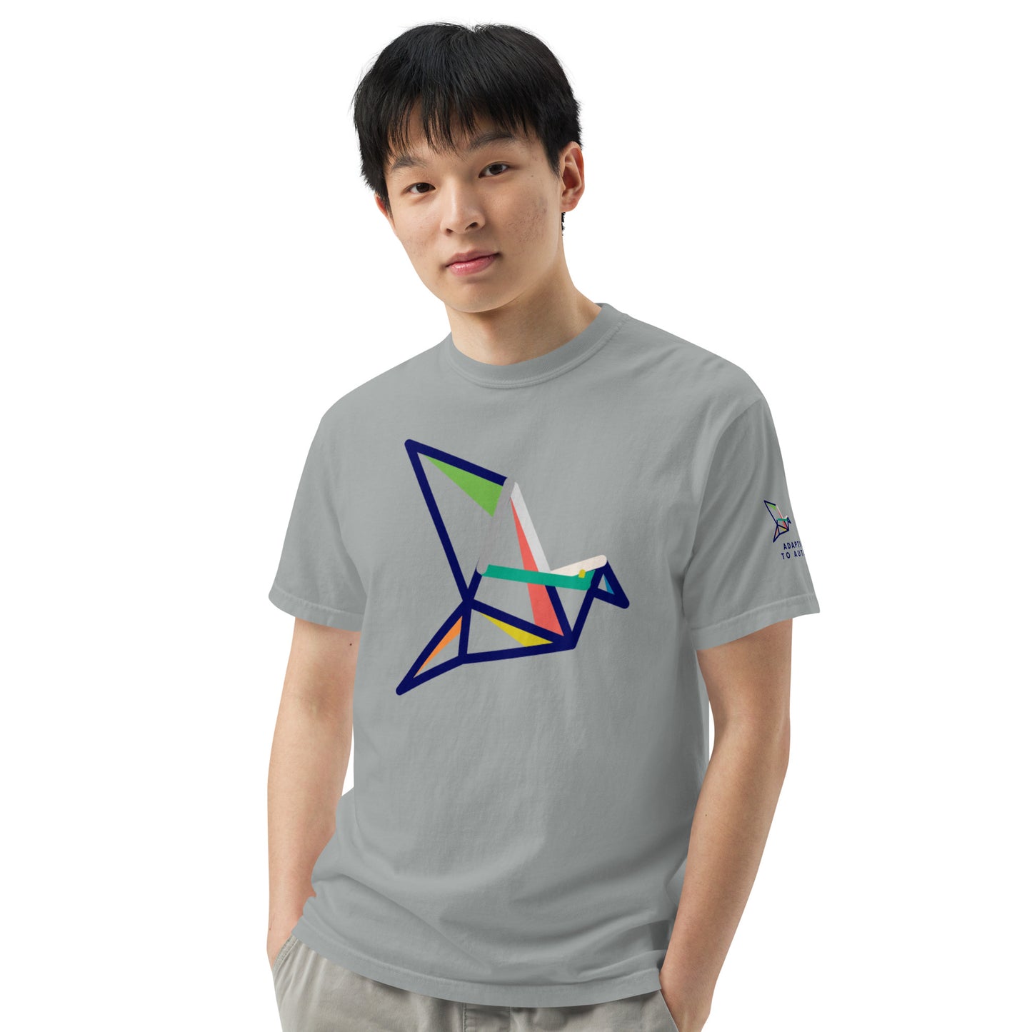 Unisex garment-dyed heavyweight t-shirt