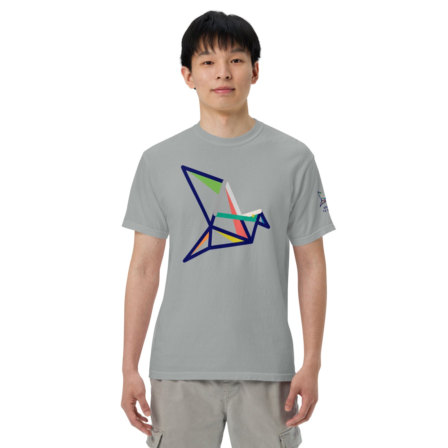 Unisex garment-dyed heavyweight t-shirt