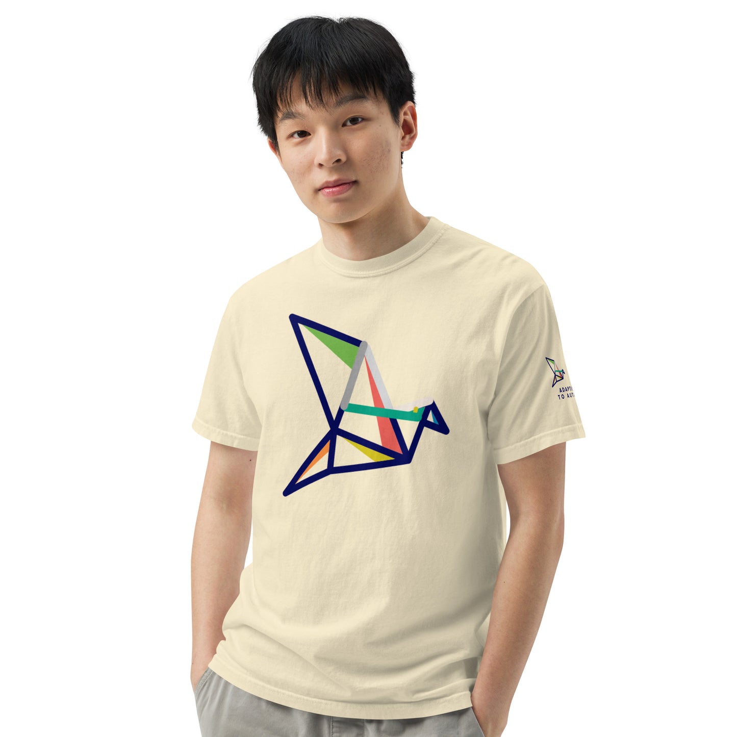 Unisex garment-dyed heavyweight t-shirt