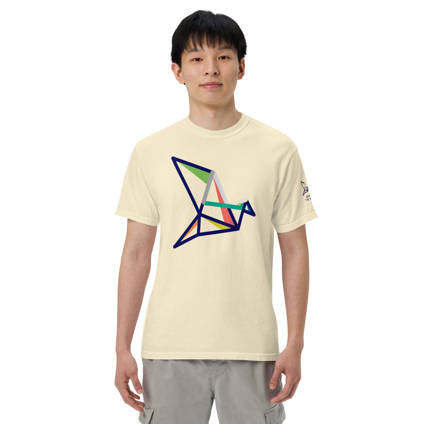 Unisex garment-dyed heavyweight t-shirt