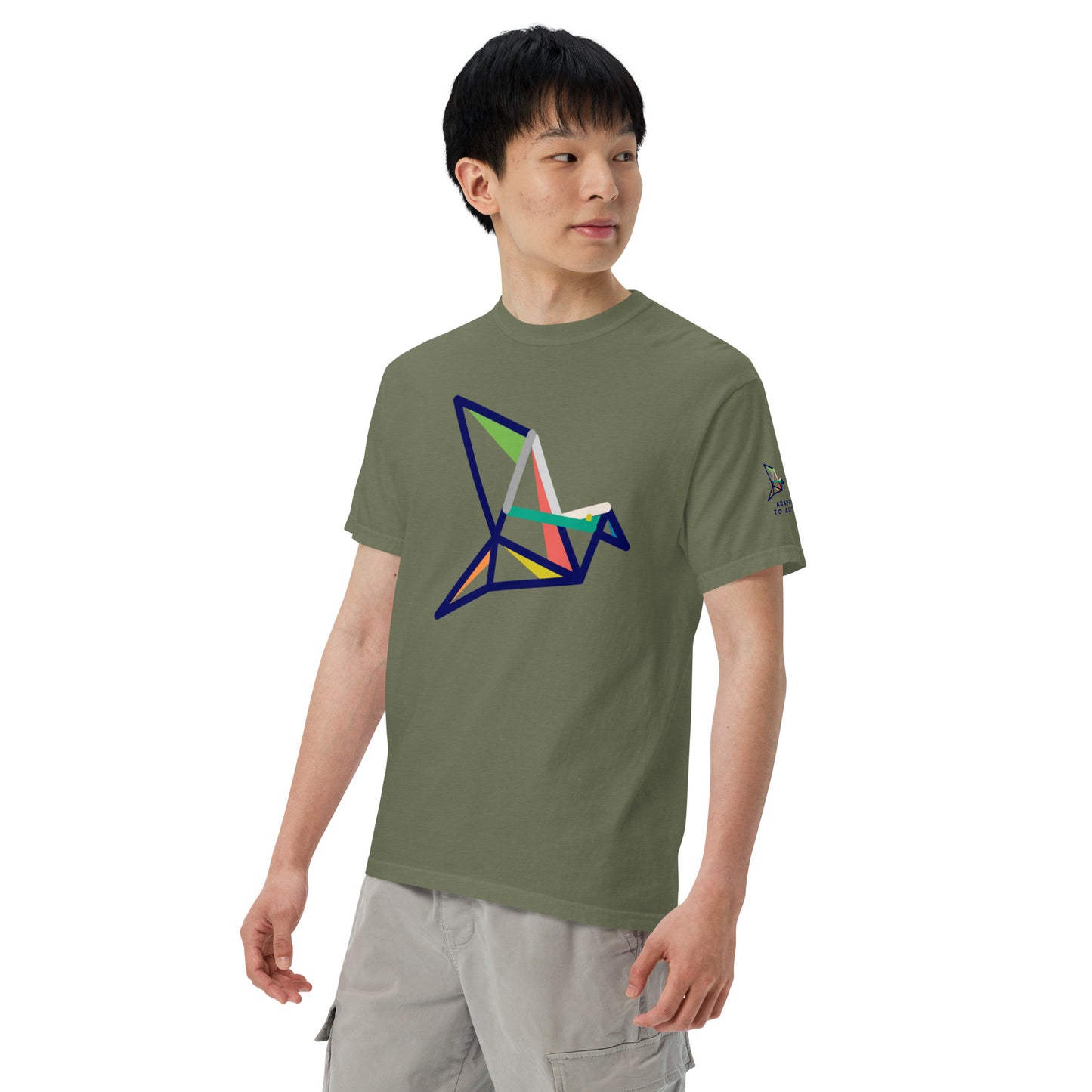 Unisex garment-dyed heavyweight t-shirt