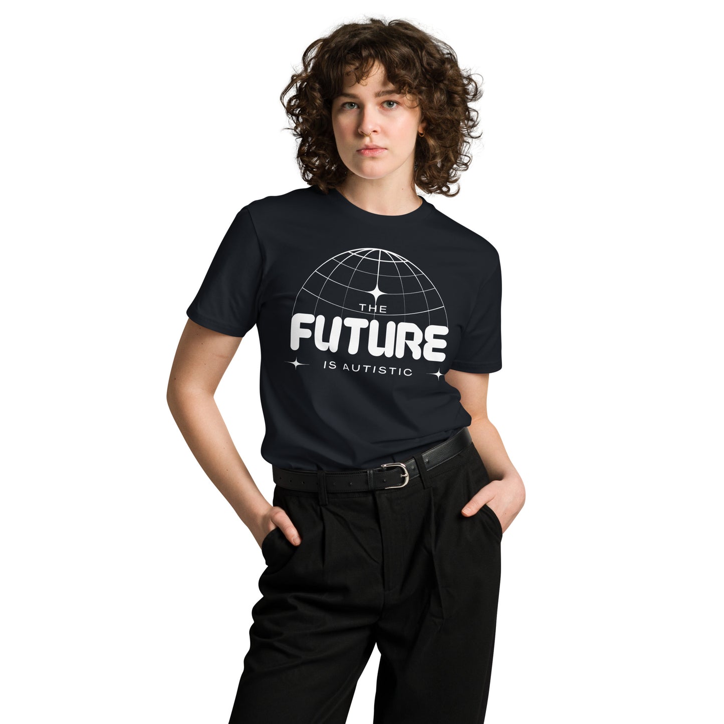 "The Future is Autistic" Unisex premium t-shirt