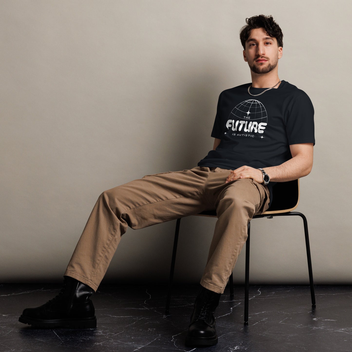 "The Future is Autistic" Unisex premium t-shirt
