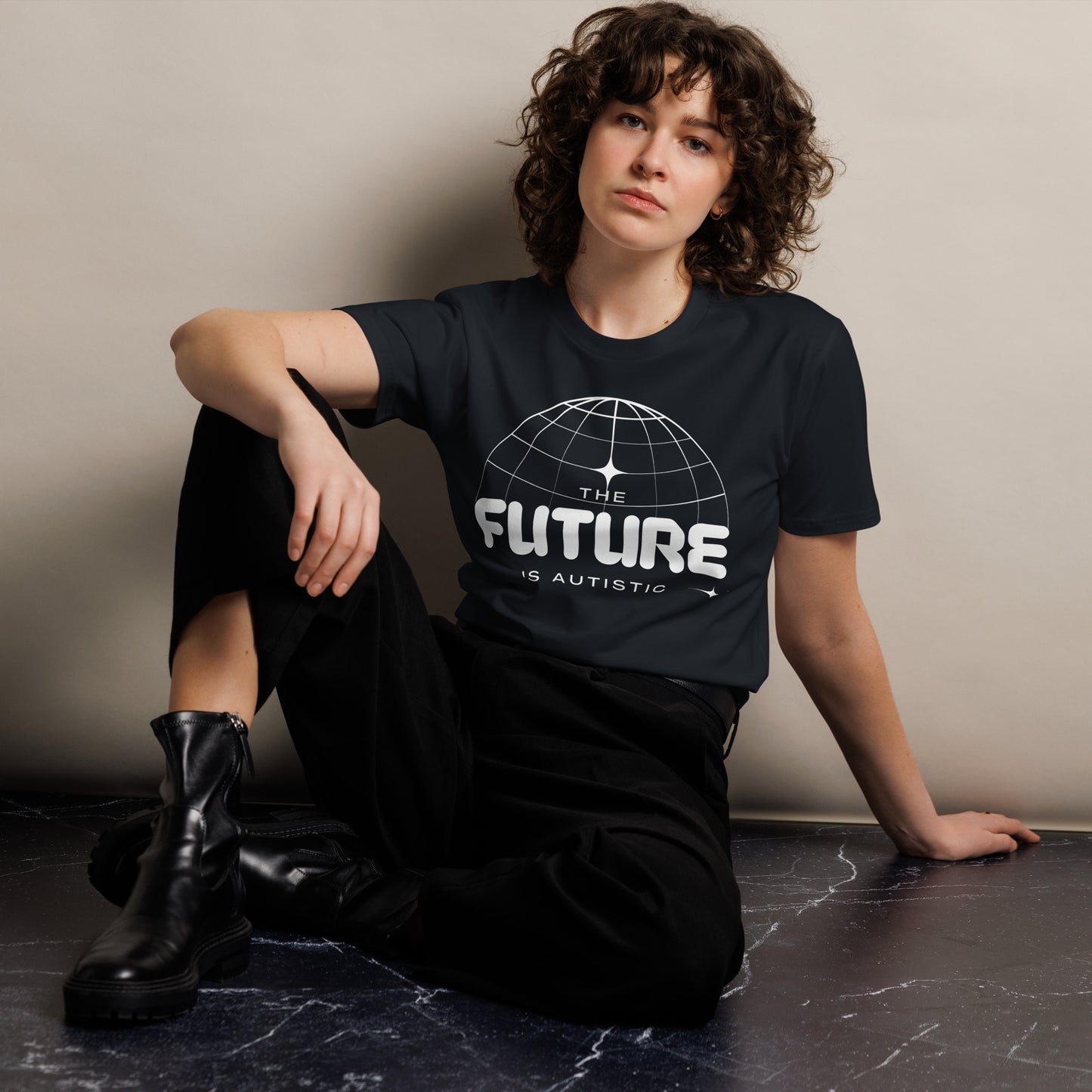 "The Future is Autistic" Unisex premium t-shirt