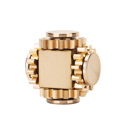 Brass Cube Gears High Quality Figet Spinner Toy