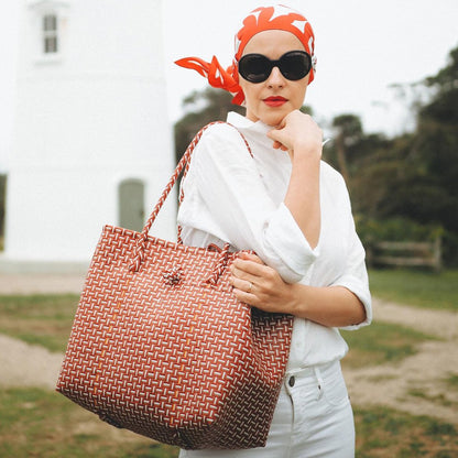 Recycled Woven Tote Bag