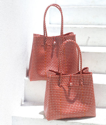 Recycled Woven Tote Bag