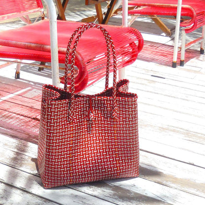 Recycled Woven Tote Bag