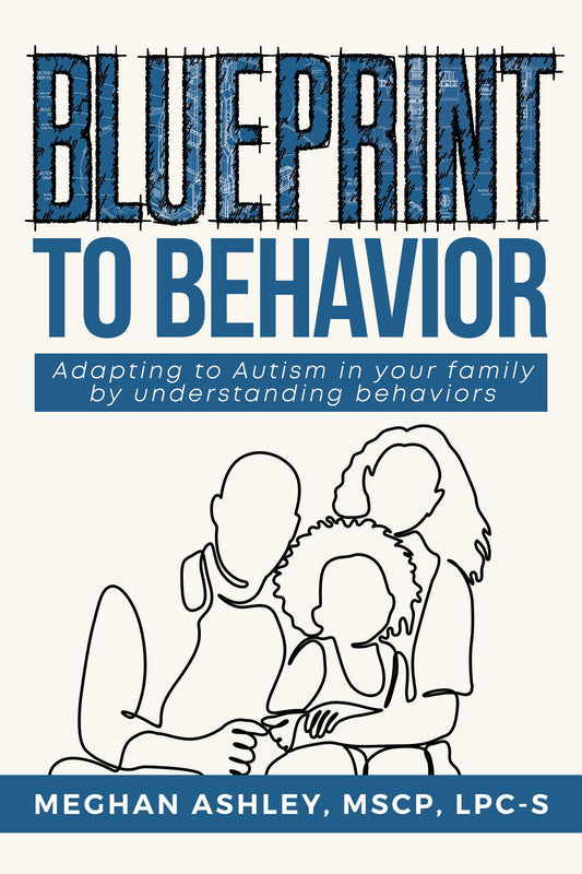 HARDCOVER Blueprint to Behavior- Adapting to Autism in your family by understanding behaviors