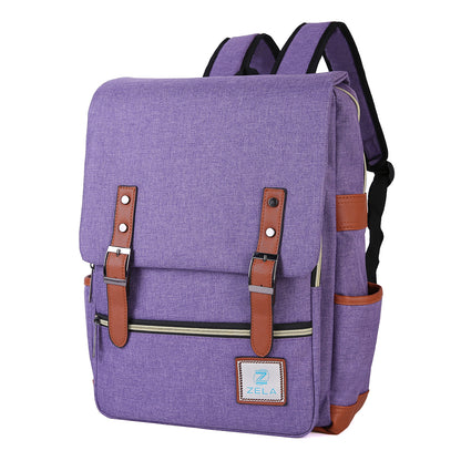 Slim Backpack Fits 15-inch Laptop-Purple