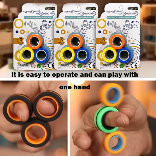 FinGears Magnetic Rings Fidget