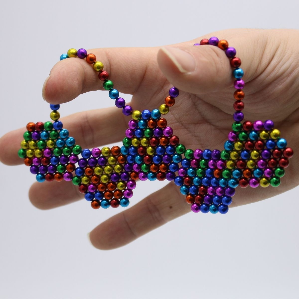 216pcs Magic Rainbow Magnetic Beads for stress relief