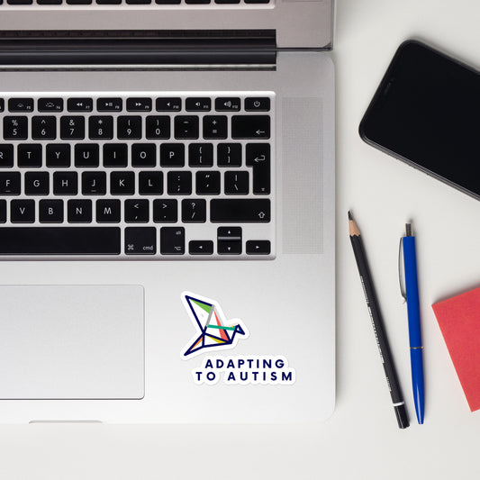 "Adapting to Autism" Logo Vinyl Bubble-free stickers